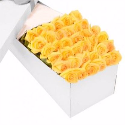 Picture of 36 Yellow Tea Roses
